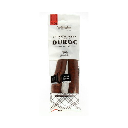 DUROC Sarta de chorizo picante de categoria extra DUROC 250 g.