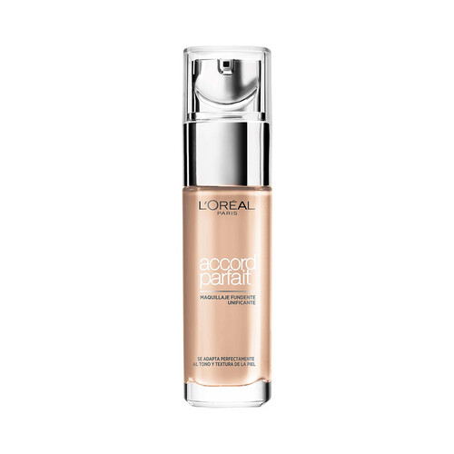 L'ORÉAL PARIS Accord Perfect Tono 1.5  Base maquillaje con textura fundente y sin efecto máscara.