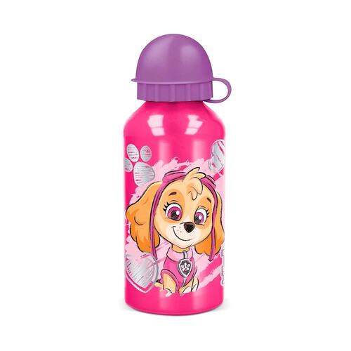 Botella de aluminio pequeña 400ml Paw Patrol Girl, STOR.