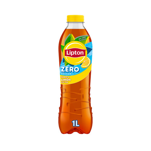 LIPTON Zero  Bebida de té al limón con extracto de stevia botella de 1 l.