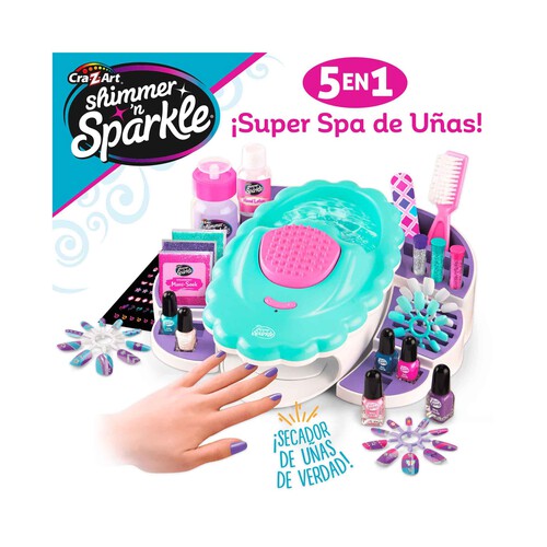 COLORBABY Shimmer N Sparkle-5 En 1 Spa De Uñas +8 años