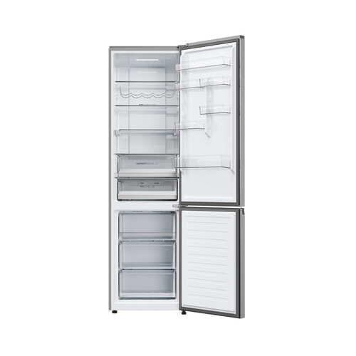 Frigorífico combi 205cm HAIER HDPW5620CNPK, NO FROST, clasificación energética: C, H: 205cm, A: 59,5cm, F: 66,7cm, capacidad total: 406L.