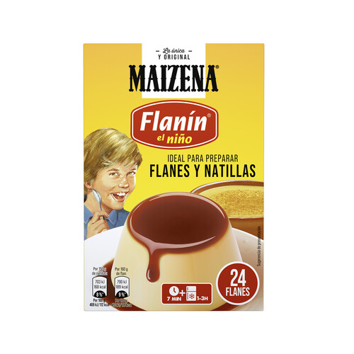 MAIZENA Preparado para elaborar flanes y natillas MAIZENA FLANÍN EL NIÑO 6 x 32 g.