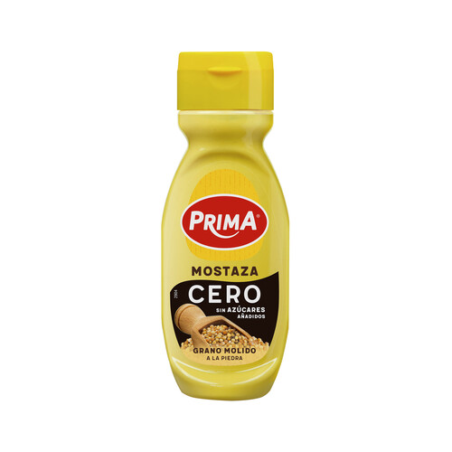 PRIMA Cero  Mostaza cero 255 gr. + 10 gr. Gratis