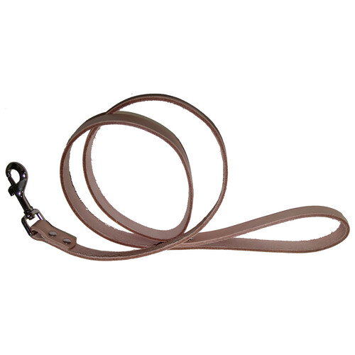 PRODUCTO ALCAMPO Correa (2 cm) de piel natural, 120 cm.