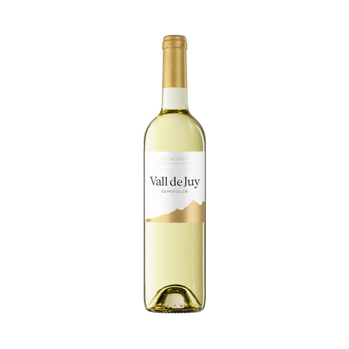 VALL DE JUY Vino blanco semidulce con D.O Catalunya botella 75 cl.