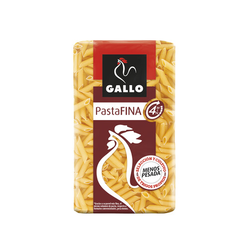 GALLO Pasta pluma fina GALLO PASTA FINA paquete de 400 g.