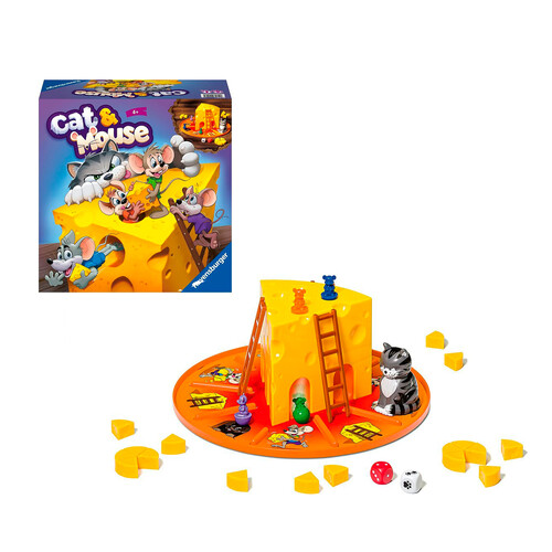 Juego de mesa Cat & Mouse +4 años, RAVENSBURGER.