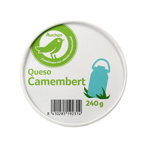 Queso Camembert PRODUCTO ECONÓMICO ALCAMPO 240 g.