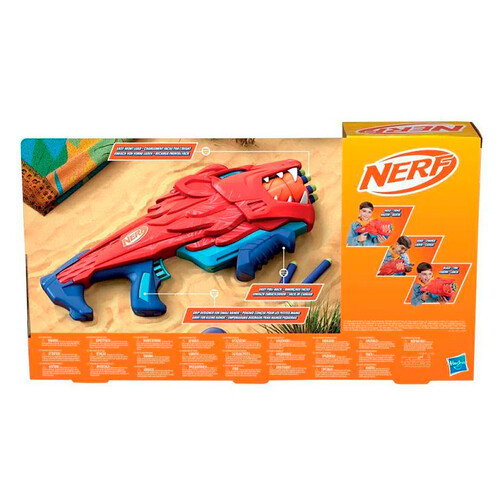 Lanzador NERF Junior Wild Lionfury, +6 años.