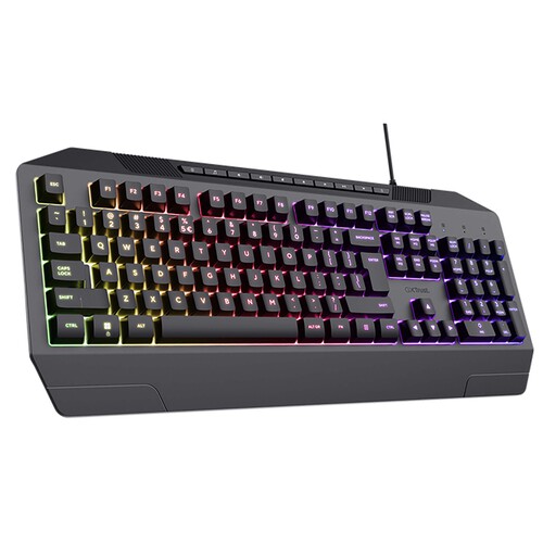 Teclado gaming iluminado TRUST GXT 836 EVOCX.