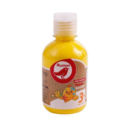 Botella Tempera Amarillo 250 ml Chicky ALCAMPO