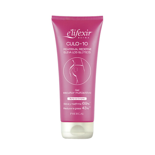 E'LIFEXIR Gel escultor y reafirmante multiactivo, espcial zona de gluteos E'LIFEXIR Culo-10 200 ml.