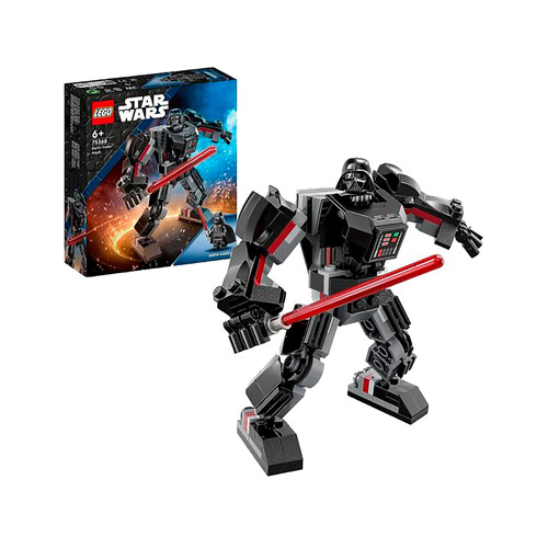 LEGO Star Wars Meca de Darth Vader con espada láser roja