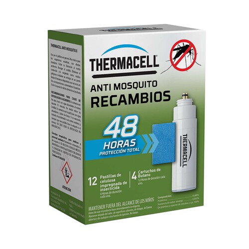 Recambio 48h de protección antimosquitos, THERMACELL.