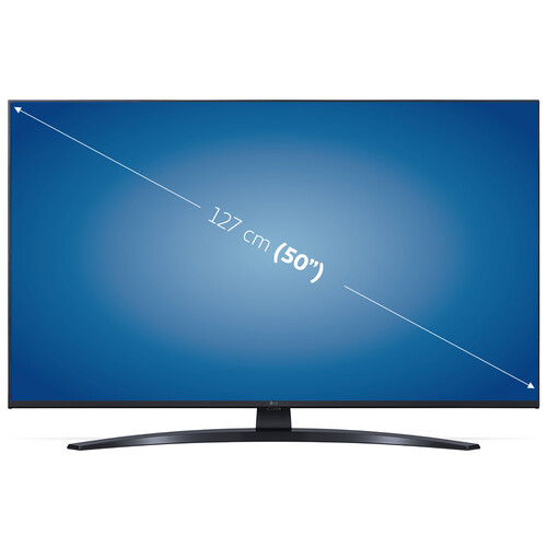 Televisión 127 cm (50) LED LG 50UQ91006LA 4K, HDR 10, SMART TV, WIFI, BLUETOOTH, TDT T2, USB reproductor y grabador, 3HDMI, 50HZ.