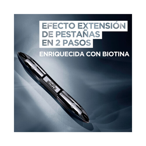 L´ORÉAL PARIS Pro xxl volume Tono negro  Mascara de pestañas con Biotina con efecto extensión pestañas.