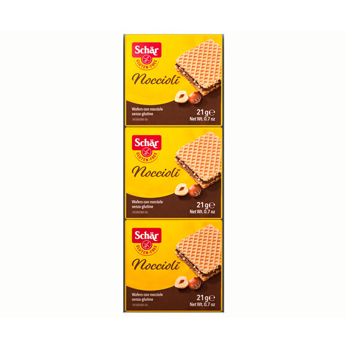 SCHAR Barquillo wafer avellana noccioli schar 63 gr