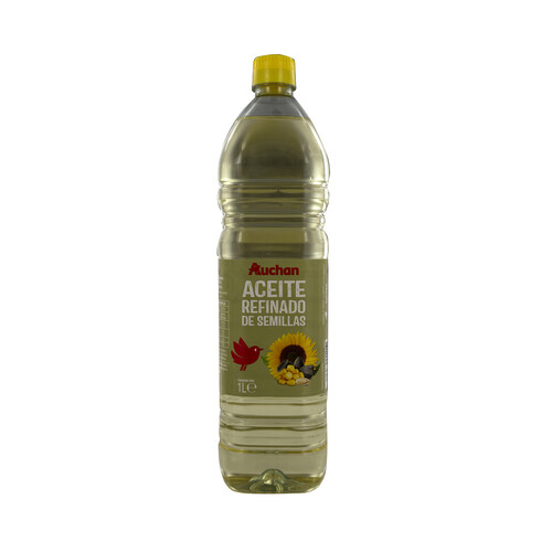 PRODUCTO ALCAMPO Aceite refinado de semillas (girasol y maiz) botella 1 l.