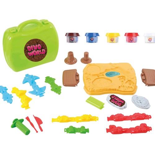 Maleta De Pasta De Doh Dino ONE TWO FUN ALCAMPO