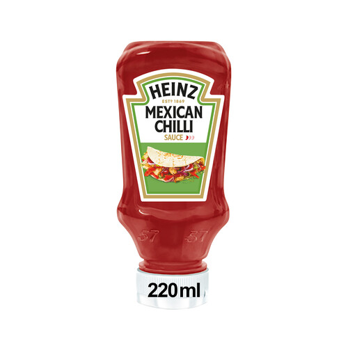 HEINZ Salsa de chili picante bote de 220 ml.