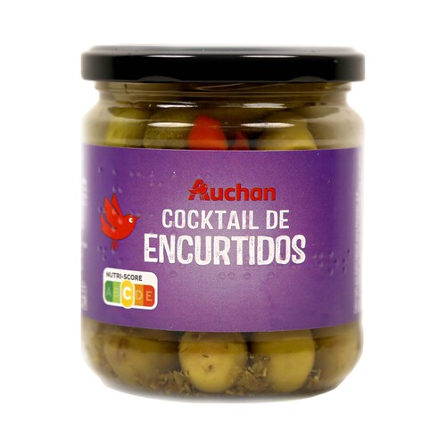 PRODUCTO ALCAMPO Encurtidos surtidos PRODUCTO ALCAMPO frasco de 190 g.