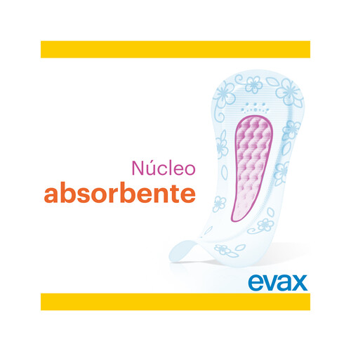 EVAX Salvaslips normales multiforma, para todo tipo de braguitas EVAX 58 uds.