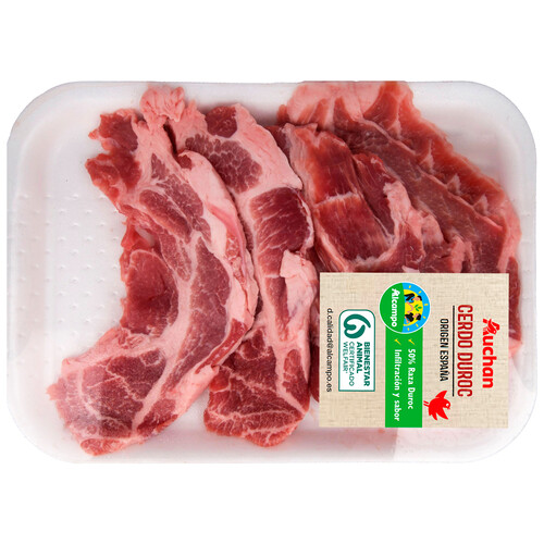 ALCAMPO CULTIVAMOS LO BUENO Filetes de aguja de cerdo raza Duroc