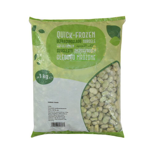 QUICK-FROZEN Habas finas congeladas 1 kg.