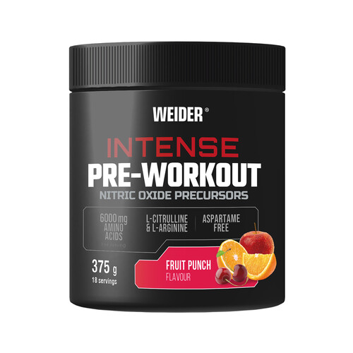 WEIDER Pre-workout intenso 375 g. 