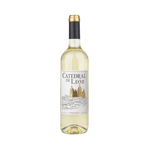 CATEDRAL DE LEON Vino blanco semidulce de mesa sin denominación de origen botella 75 cl.