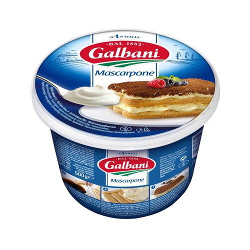 GALBANI Queso mascarpone GALBANI 500 g.