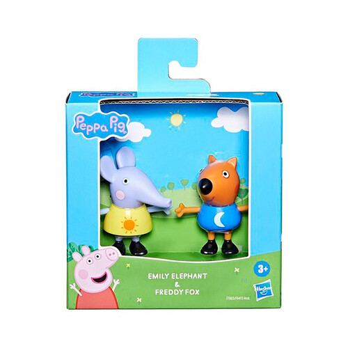 Peppa Pig Los mejores amigos de Peppa figuras surtidas, +3 años, HASBRO.