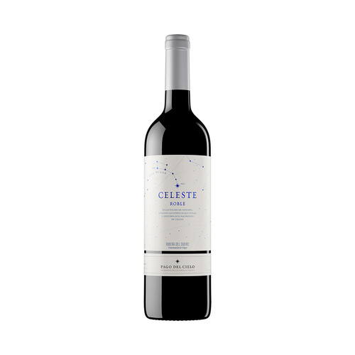 CELESTE Vino tinto roble con D.O. Ribera del Duero botella 75 cl.