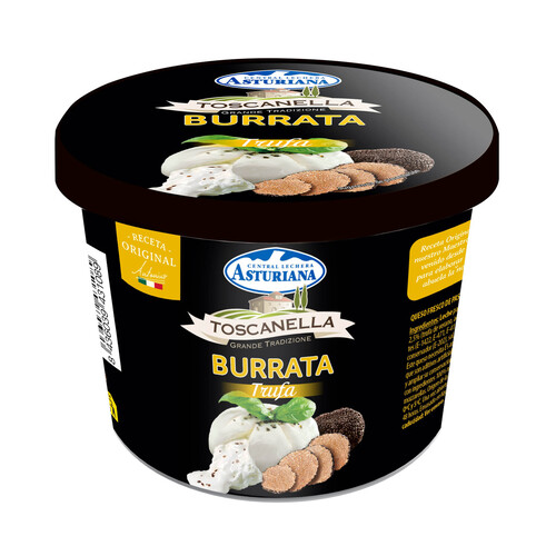 LA ASTURIANA Burrata con trufa ASTURIANA Toscana 150 g.