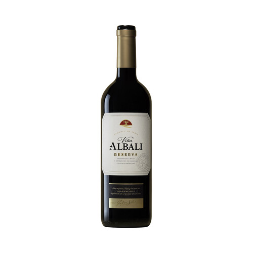 VIÑA ALBALI  Vino  tinto reserva con D.O. Valdepeñas botella 75 cl.