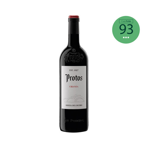 PROTOS  Vino  tinto crianza con D.O. Ribera del Duero botella 75 cl.