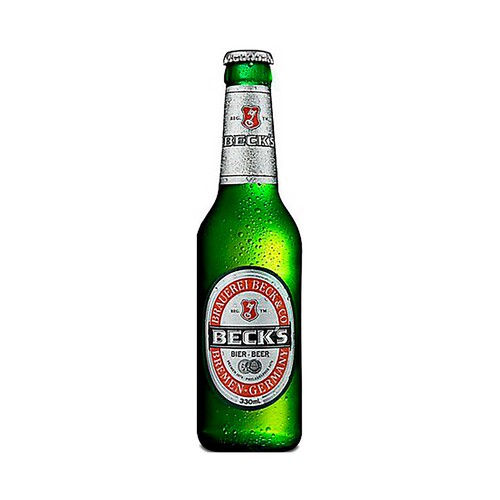 BECK'S Cerveza alemana 330 ml.