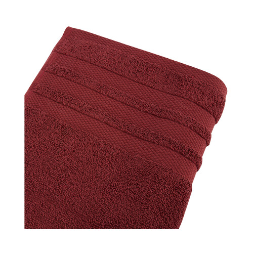 Toalla de ducha, 500 g/m², color red, ACTUEL.