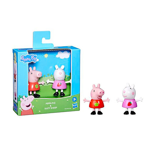 Peppa Pig Los mejores amigos de Peppa figuras surtidas, +3 años, HASBRO.