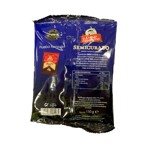 GARCÍA BAQUERO Queso rallado semicurado 110 g.