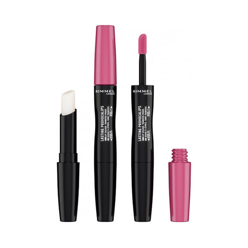 RIMMEL  Lasting provocalips , tono 410 Pinky promise Barra de labios líquida de larga duración y alta pigmentación.