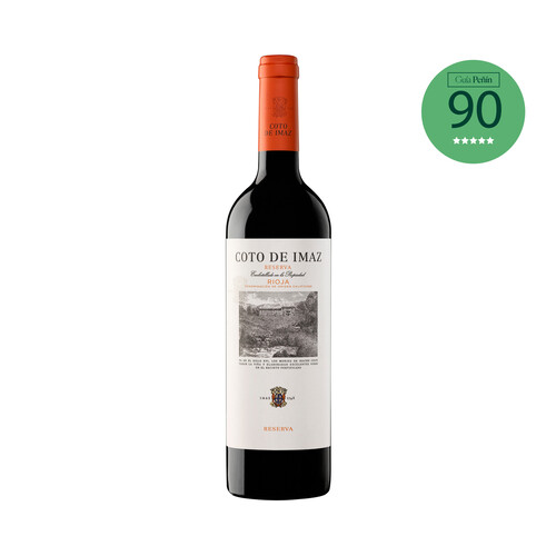 COTO DE IMAZ  Vino tinto reserva con D.O. Ca. Rioja botella 75 cl.