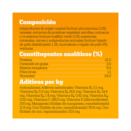 PEDIGREE Multivitamins Snacks de perros, para el cuidado de las  articulaciones, 180 g.