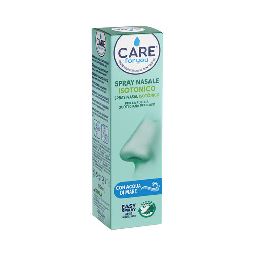 CARE FOR YOU Spray nasal isotónico con agua de mar CARE FOR YOU 125 ml.