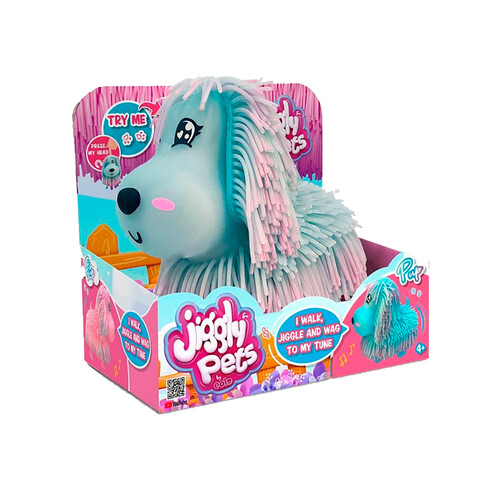 Jiggly Pup perro con expresiones divertidas, JIGGLY PETS.