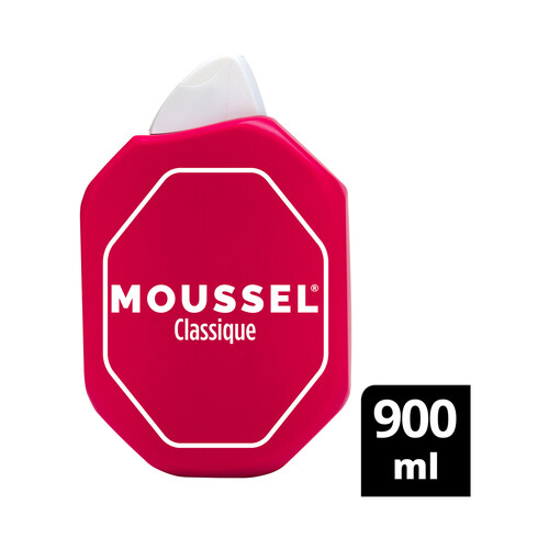 MOUSSEL Gel para baño o ducha con aceites esenciales naturales MOUSSEL Classique 900 ml.