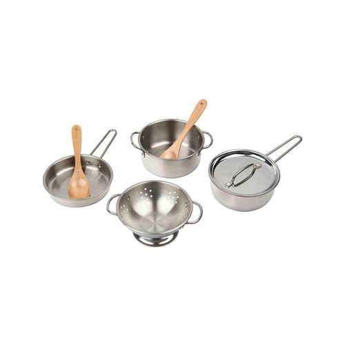 Set De Cocina Metal 8 Piezas ONE TWO FUN ALCAMPO