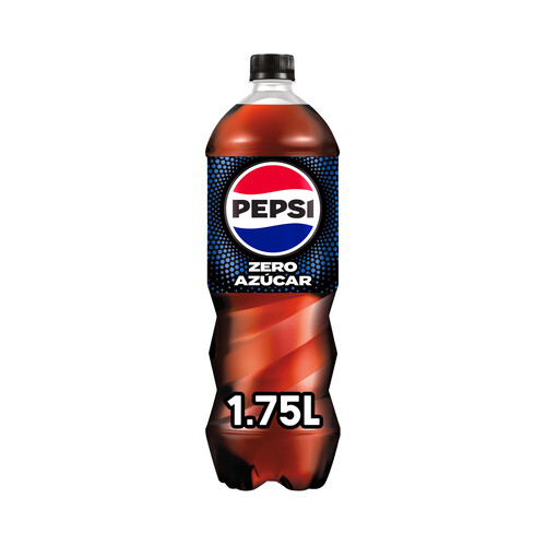 PEPSI MAX  Refresco de cola Zero sin azúcar botella 1,75 l.