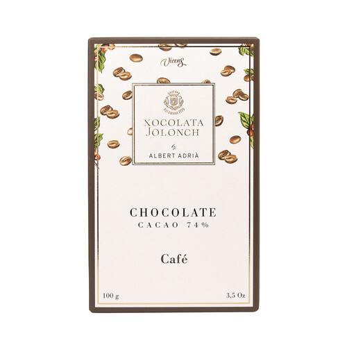 VICENS Chocolate negro 70% con café 100 g.